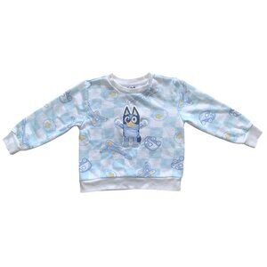 Bluey Unisex Kids Toddler Winter Sweatshirt Bluey Dog Themed